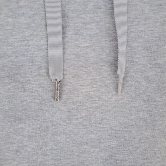 Lululemon Split Pullover Hoodie Sweatshirt Heathered Light Grey Womens Size 6 - Picture 3 of 7